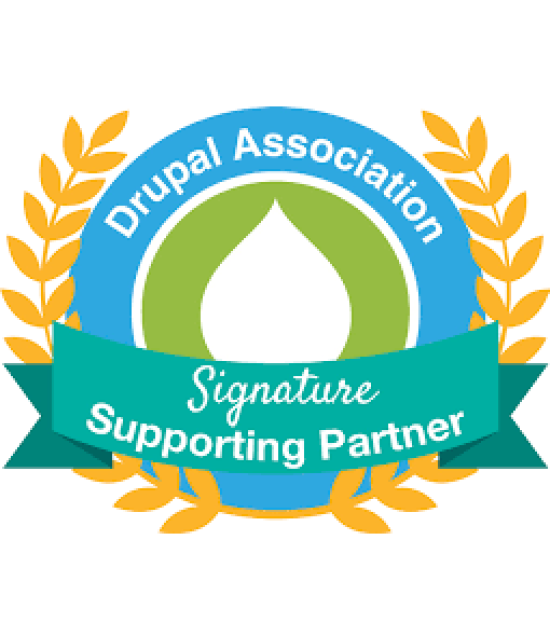 DA signature supporting partner logo