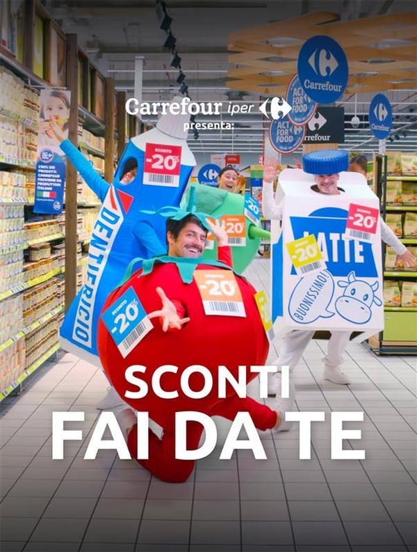 “Bollami”: la nuova campagna di SBAM per Carrefour Iper è già un tormentone